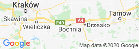 Bochnia map